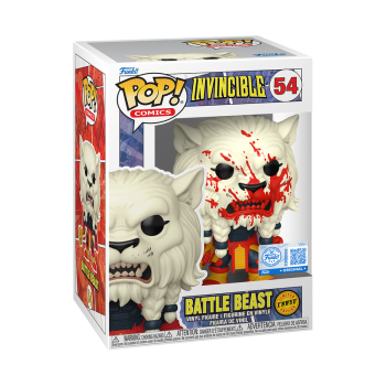 FUNKO POP! Vinyl Figur Television Invincible Battle Beast 54 Chance of Chase